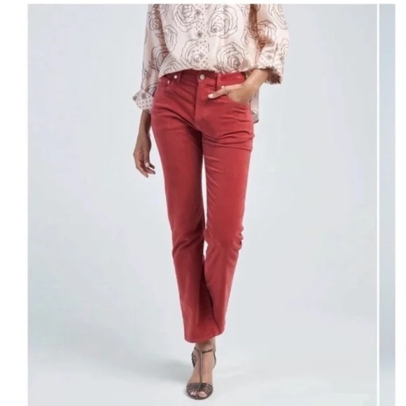 DAILY BLUE by ADRIANO GOLDSCHMIED Manya Corduroy Jeans in Swing sz 26 NWT